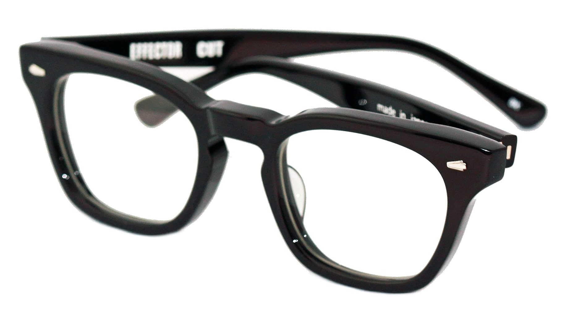 EFFECTOR メガネ　エフェクター　CUT ブラック Amazon | 【EFFECTOR メガネ 眼鏡】EFFECTOR CUT エフェクター